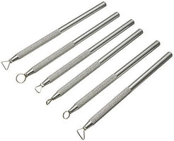 Nordic Precision Metal Clay Scraper Set – 6 Piece