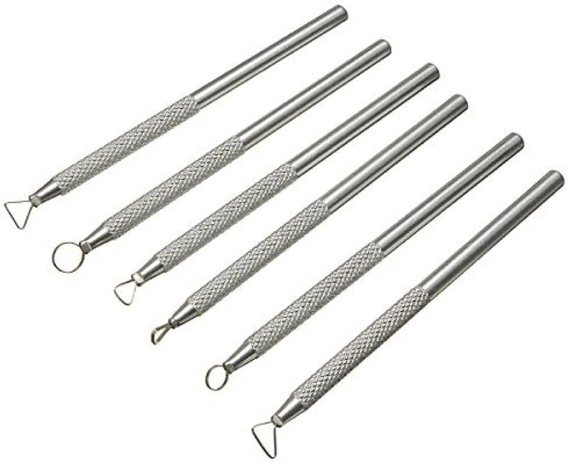 Nordic Precision Metal Clay Scraper Set – 6 Piece